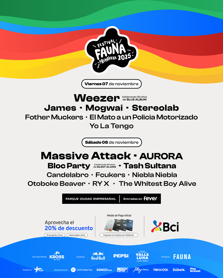 A días del Festival Fauna Primavera 2025 1