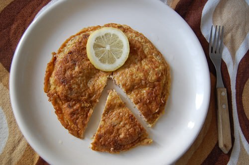 Receta: tortilla de atún 1