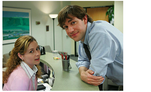Pam y Jim de The Office 2