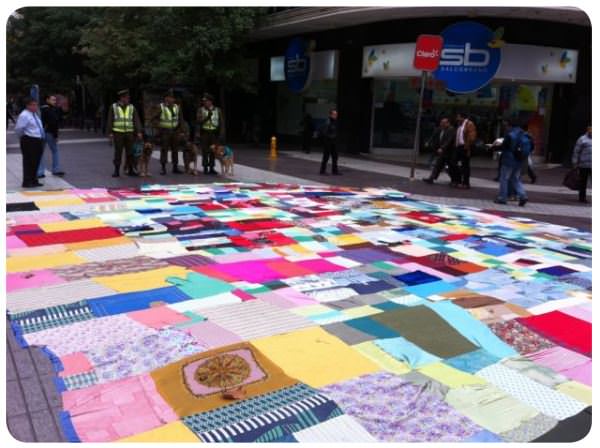 Cosas que me gusta hacer porque sí III: una alfombra en el paseo peatonal 5