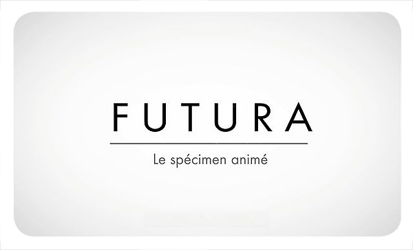 Tipografía Futura, el especímen animado 2