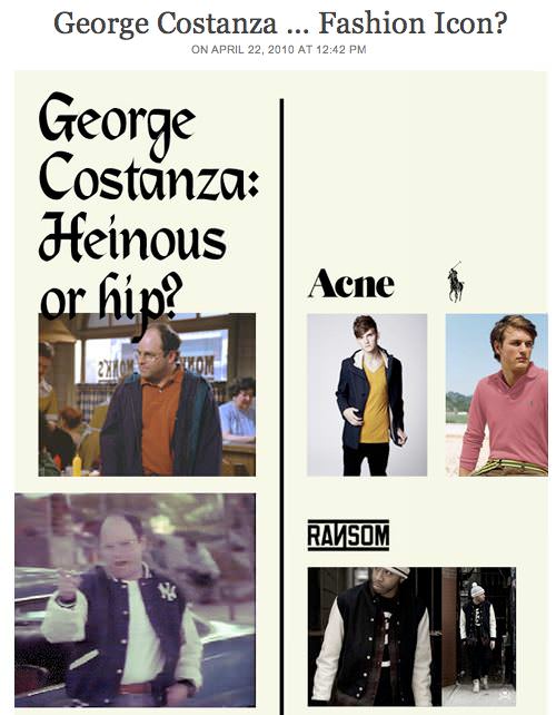 George Costanza: ¿ícono de la moda? según GQ 3