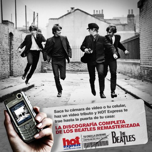 Gana la discografía remasterizada de Los Beatles con HOT Express 12