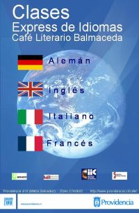 Clases express de idiomas en el Café Literario 5