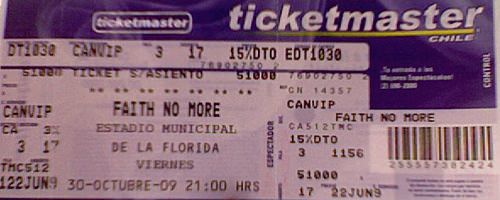 Faith No More en Chile: entradas a la venta 1