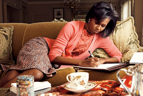 Michelle Obama en portada de Vogue 13