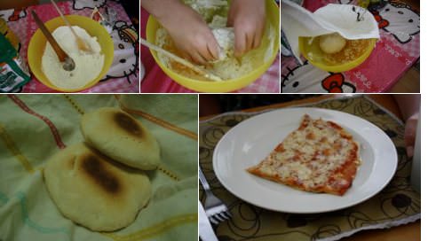 Pan amasado y masa de pizza: la receta 2