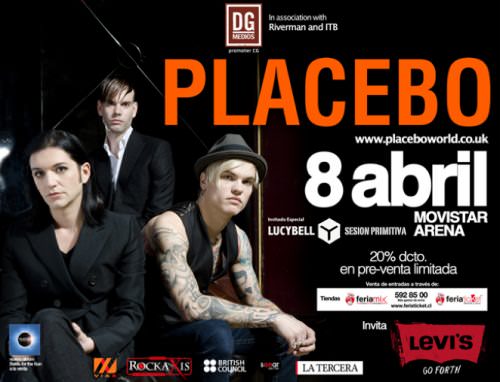 Placebo toca por Chile 10