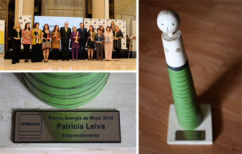 Nuestra Paty Leiva (y Michelle Bachelet!) en la premiación Energía de Mujer 2010 10