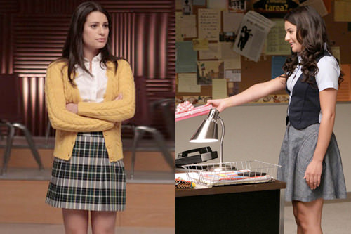 El look: Rachel Berry de Glee 13