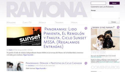 Nuevo blog: Ramona 9