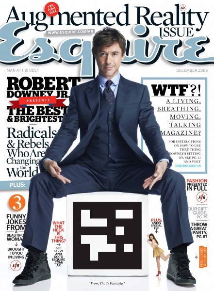 Robert Downey en la portada de Esquire 1