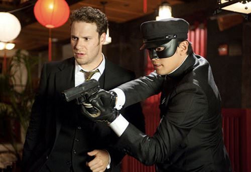 Michel Gondry y Seth Rogen juntos en The Green Hornet 8