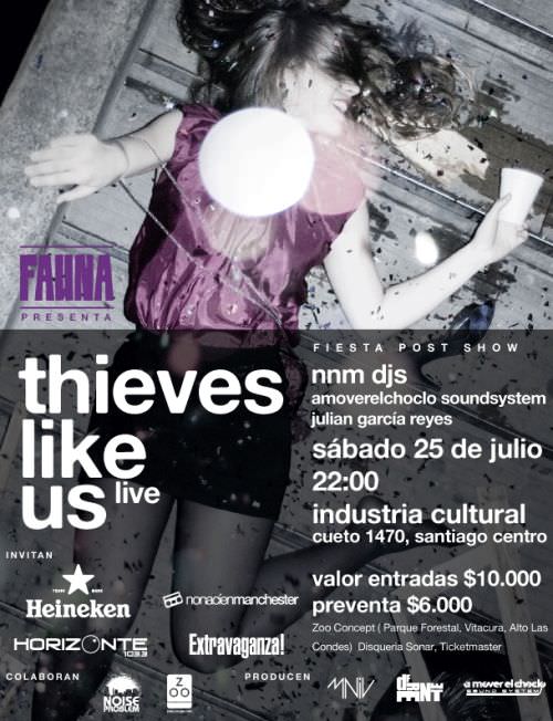 Thieves Like Us en Chile 8