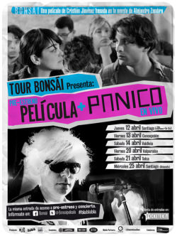 Tour Bonsái: película + Pánico en vivo en Concepción, Valdivia, Valparaíso y Talca 11