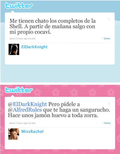 TwittFlims: nueva sección en el rincón de Hermes 1