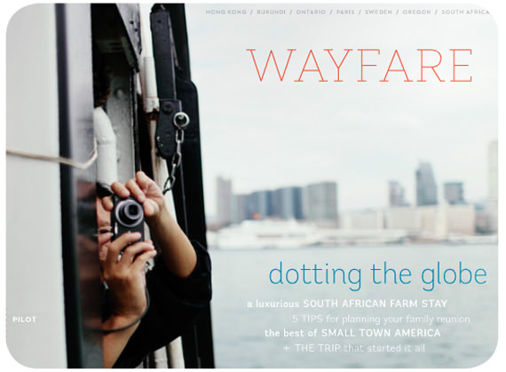 Revista online de viajes: Wayfare 11
